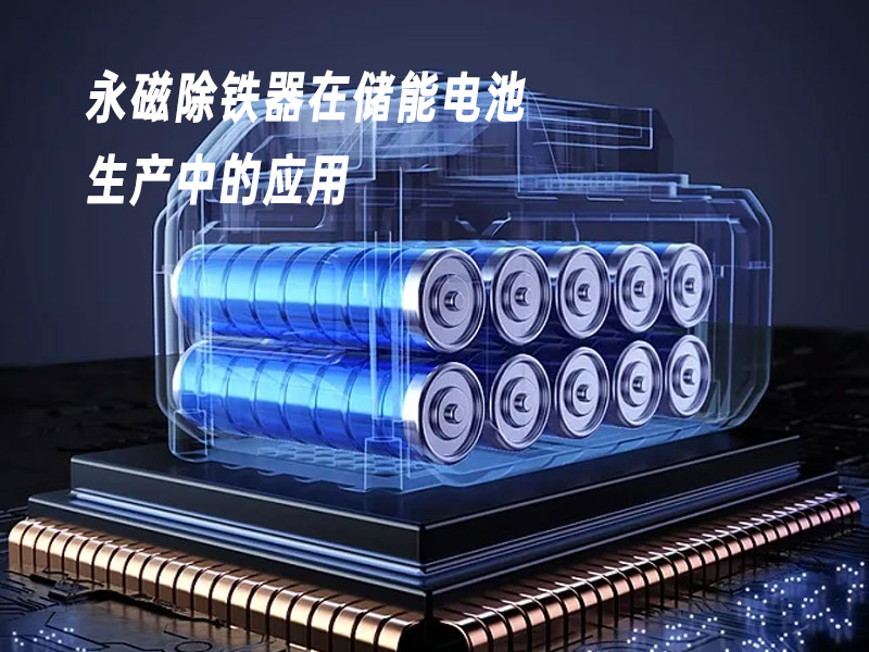 <a href=/pro/mse/ target=_blank class=infotextkey>永磁除鐵器</a>在儲能電池生產(chǎn)中的應(yīng)用